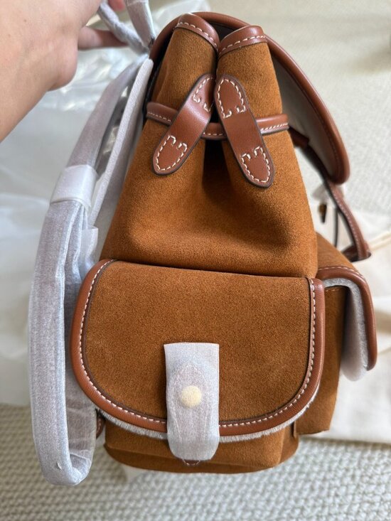 Polo Ralph Lauren Suede Bellport Backpack In Brown | ModeSens main image 4